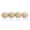 White Striped Handmade Jute Orbs & Vase Filler Set